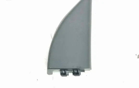 Front door glass trim molding