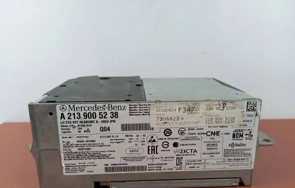 Navigation unit CD/DVD player