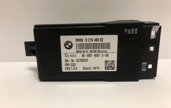 BMW X5 F15 Seat heating relay 9216468 2840078407300 03765247