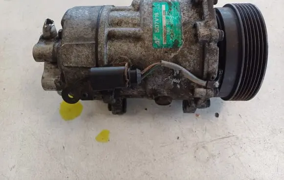 Volkswagen Sharan Air conditioning (A/C) compressor (pump) YM2H19D629BA 7M3820803