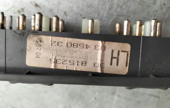 Volvo V40 Climate control/heater control trim 30815235
