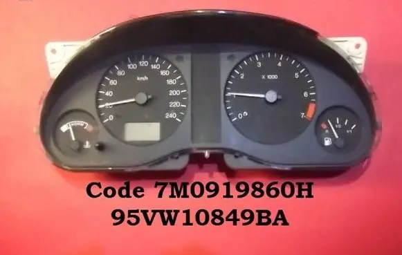 Ford Galaxy Speedometer (instrument cluster) 7M0919860H 95VW10849BA