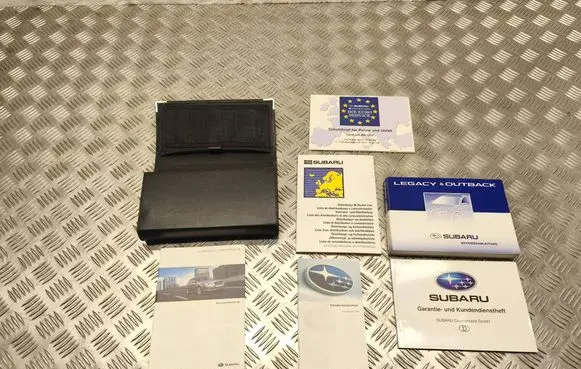 Subaru Legacy User manual 
