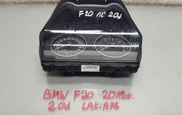 BMW 1 F20 F21 Speedometer (instrument cluster) 9287455 9232891