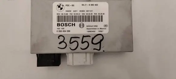 BMW X3 E83 Parking PDC control unit/module 6982402 6002JC1050 0263004268