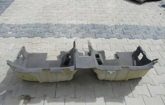 Mercedes-Benz CL C216 Rear floor carpet liner A2166800041 TYTYLNA