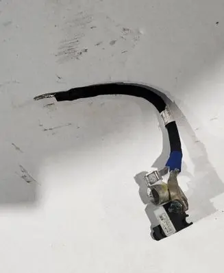 Opel Corsa F Negative earth cable (battery) 9853437080