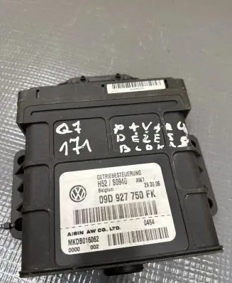 Audi Q7 4L Gearbox control unit/module 09D927750FK H52S0940 MKDB016062