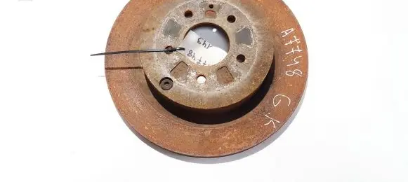 Mazda CX-7 Rear brake disc ventiliuojamas