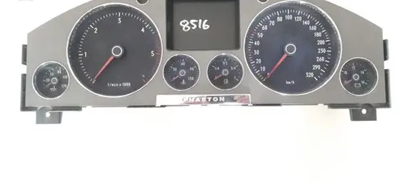 Volkswagen Phaeton Speedometer (instrument cluster) 3D0920881S 0263619214