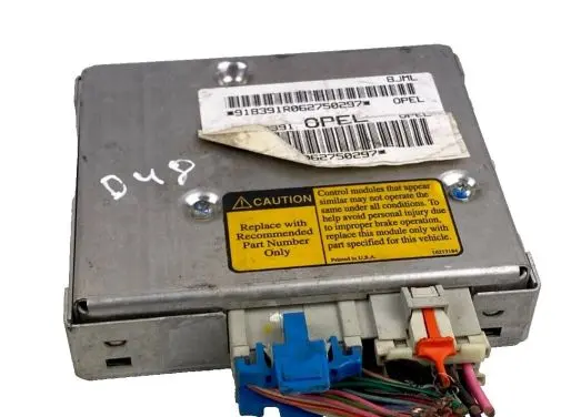 Opel Sintra ABS control unit/module 16198391 91891R052750297