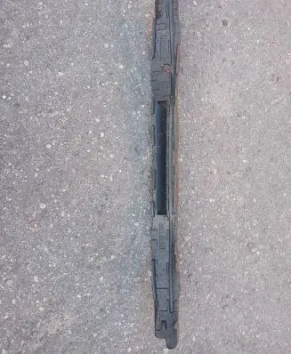 Front bumper foam support bar
