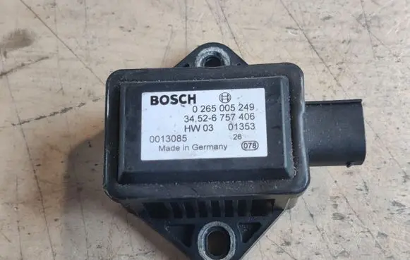 BMW 7 E65 E66 ESP acceleration yaw rate sensor 0265005249 34526757406 6757406