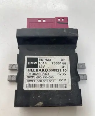 Fuel injection pump control unit/module