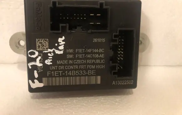 Ford Focus ST Door control unit/module F1ET14F144BC F1ET14C108AE F1ET14B533AE