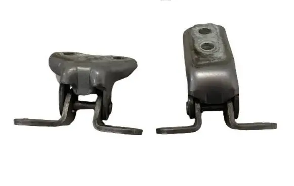 Front door hinge set
