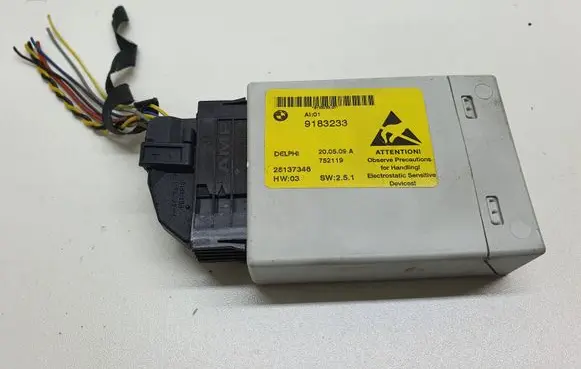 BMW 5 E60 E61 Center console control module 9183233
