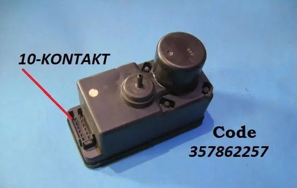 Volkswagen Golf III Central locking vacuum pump 357862257