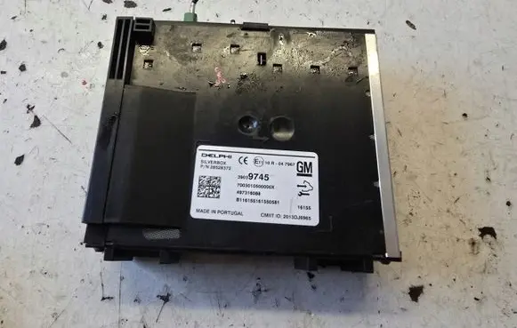 Opel Astra K Navigation unit CD/DVD player 39039745