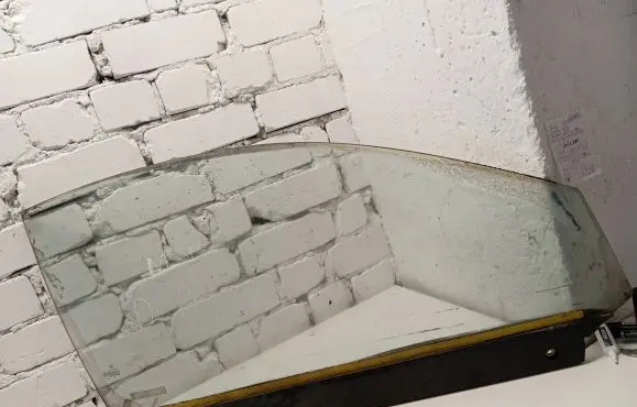 Mercedes-Benz CL C215 Front door window/glass (coupe) 43R001461