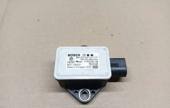 Audi A4 S4 B7 8E 8H ESP acceleration yaw rate sensor 8K0907637C 0265005738 7012785