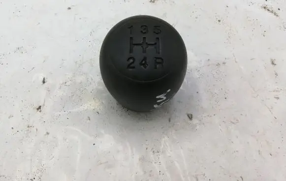 Fiat Grande Punto Gear lever shifter trim leather/knob NOCODE