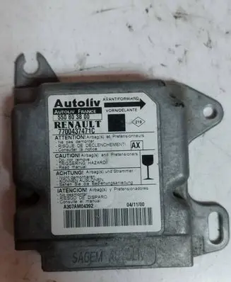 Renault Scenic I Airbag control unit/module 7700437471C 550803800