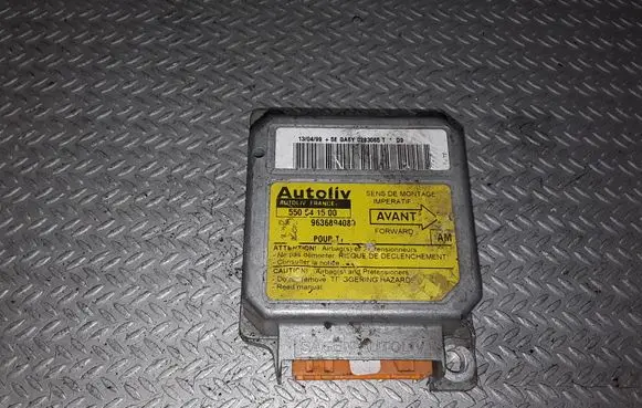 Peugeot 206 Airbag control unit/module 550541500 9636894080