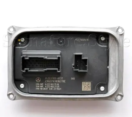 Mercedes-Benz EQS X296 Headlight ballast module Xenon A2239004832 A2239006239