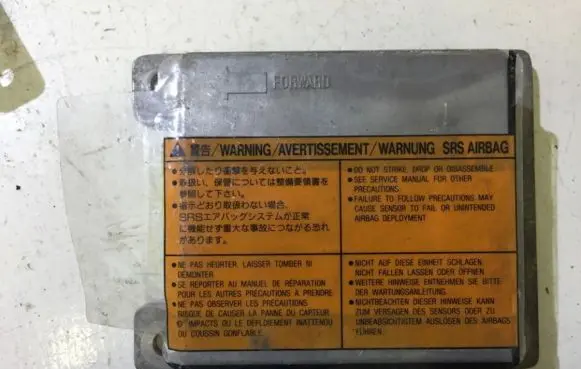 Nissan Almera Airbag control unit/module 285562N100