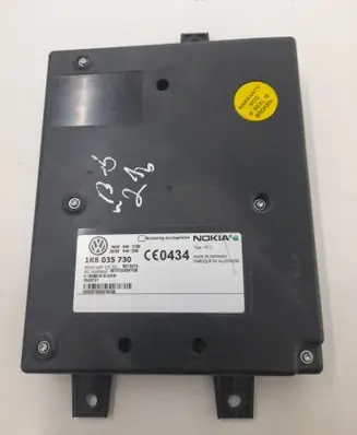 Volkswagen PASSAT B6 Bluetooth control unit module 1K8035730 B012315 001FDE9BFF5B