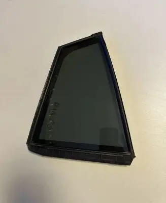 Subaru XV II Rear vent window glass 62284FL000