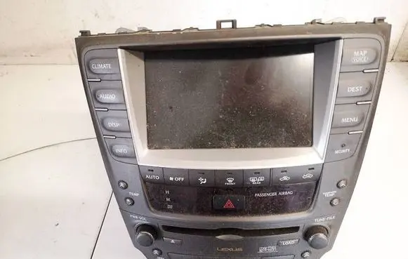 Lexus IS 220D-250-350 Radio/CD/DVD/GPS head unit 8612053420