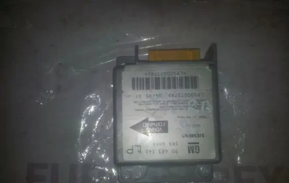 Opel Tigra A Airbag control unit/module 90483546LP 3585683975