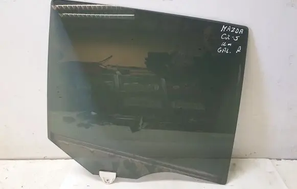 Mazda CX-5 Rear door window glass E643R003021