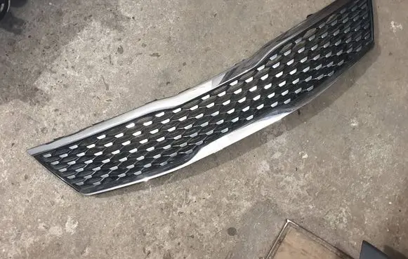 KIA Optima Front bumper upper radiator grill 86350D4010