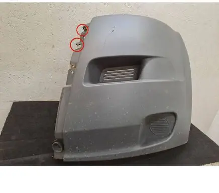 Peugeot Boxer Front bumper corner part panel trim 1306563070