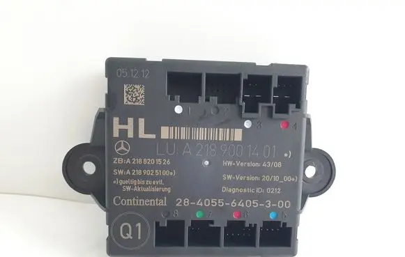 Mercedes-Benz E W212 Door control unit/module A2189001401 A2188201526 A2189025100