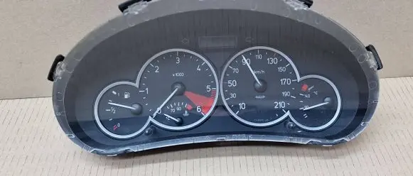 Peugeot 206 Speedometer (instrument cluster) 9656696580