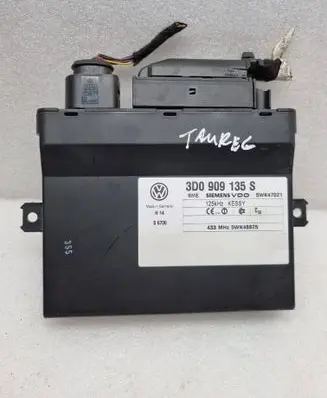 Volkswagen Touareg I Keyless (KESSY) go control unit/module 3D0909135S 5WK48825 5WK47021