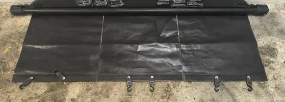 Toyota Corolla Verso E121 Parcel shelf load cover 
