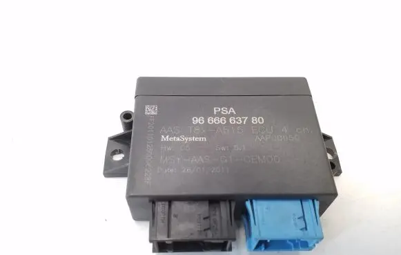 Peugeot 5008 Parking PDC control unit/module 9666663780