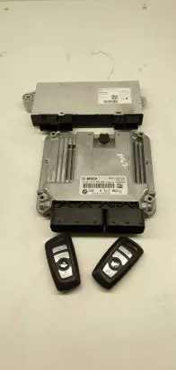 BMW 5 F10 F11 Engine ECU kit and lock set 8517862 1039S53008 0281018502