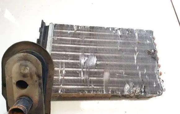 Heater blower radiator