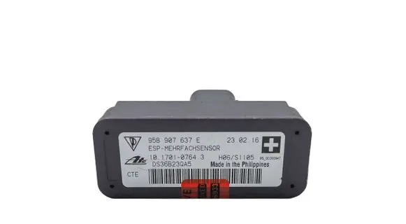 Porsche Macan (95B) ESP acceleration yaw rate sensor 95B907637E DS36B23QA5 10170107643