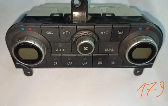 Nissan Qashqai Climate control unit 27500JD45A C7821 A02000A7706000
