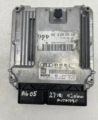 Audi A6 S6 C6 4F Engine control unit/module 4F0907401B 4F2910402B 8100206036