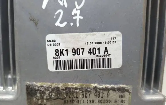 Audi A4 S4 B8 8K Engine control unit/module 8K1907401A 0281014356