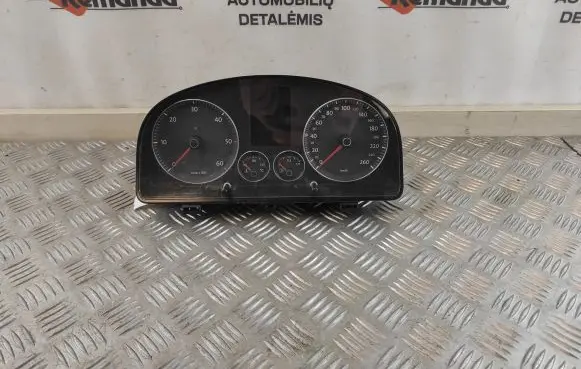 Volkswagen Touran I Speedometer (instrument cluster) A2C53023102 110080357