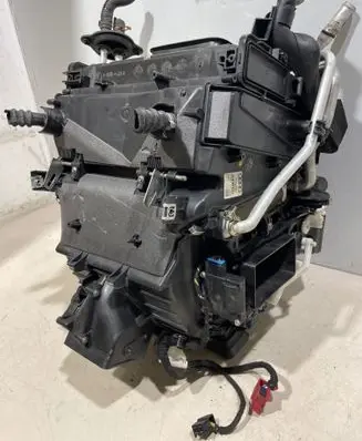 Interior heater climate box assembly
